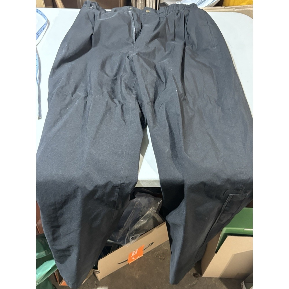 Tourney Gore Tex Golf Pants Men's XL Waterproof Windproof Black